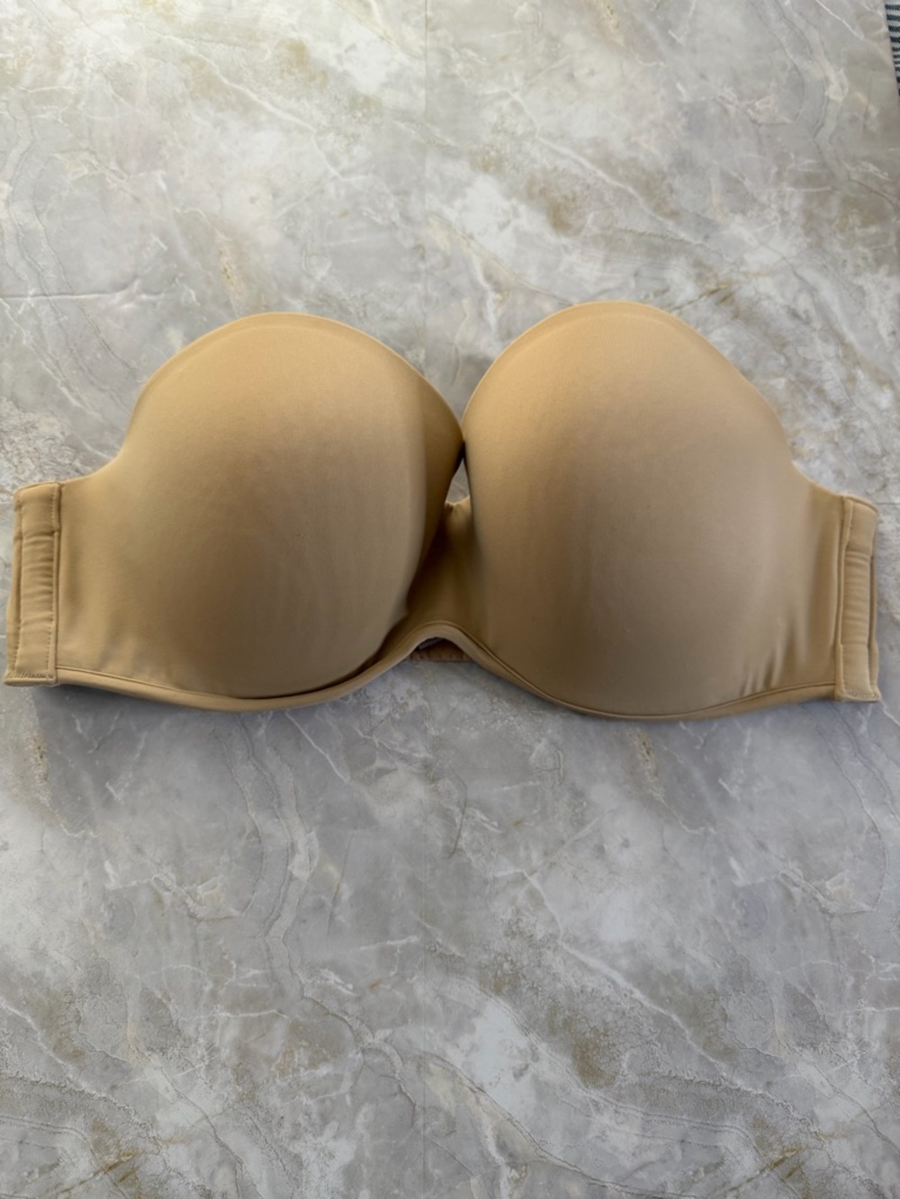 Cacique 38D Nude Smooth Boost Strapless Bra